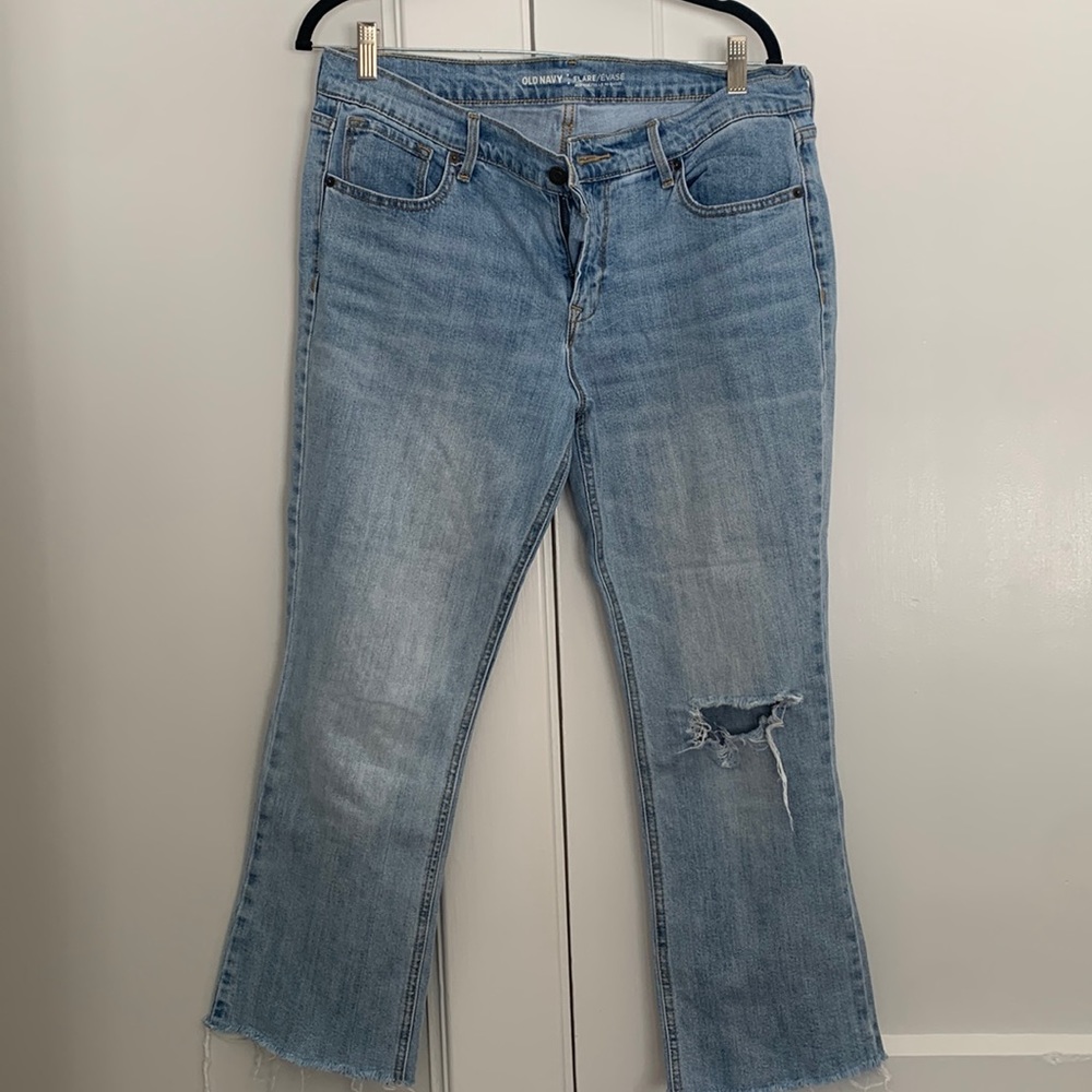 Old Navy Light Denim Ankle Crop Jean